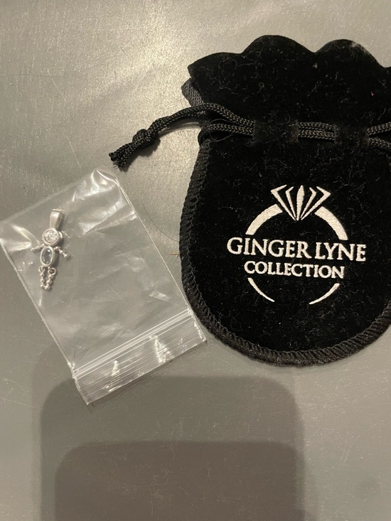ginger lyne Jewelry - Ginger Lyne Boy Kid Birthstone March Pendant Charms Cubic Zirconia Stone New